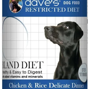 Dave's Pet Dog Restricted Diet Bland Chicken And Rice 13.2oz. (Case of 12)