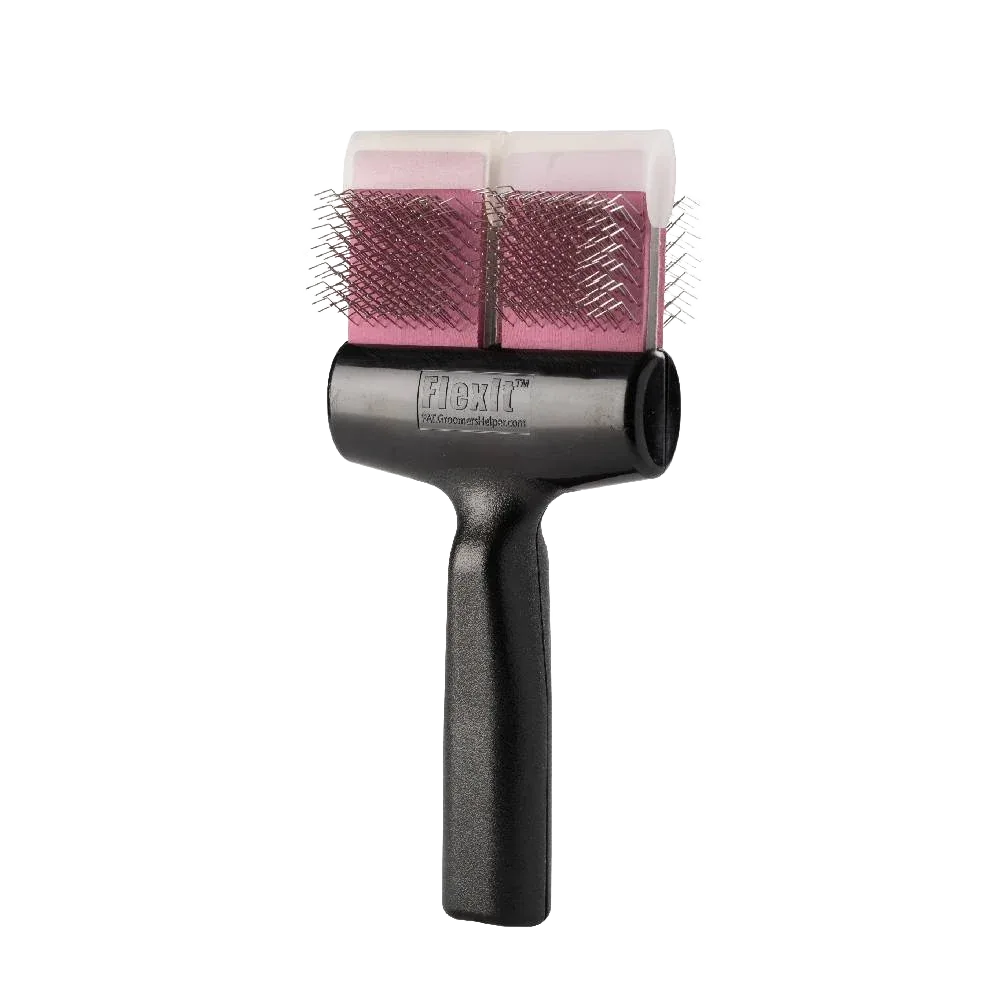 Purple Firm Flex Finishing Twin Double Brush by FlexIt