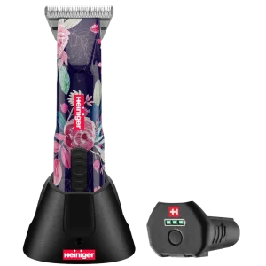 Limited Edition Flower Opal Cordless Clipper with 30W, and One Battery by Heiniger