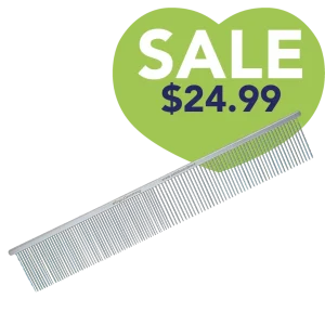 9" 50/50 Fine Fluffing Comb Limited Edition by PetStore.Direct