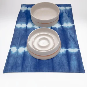 Alma De Añil Placemats in Blue Tie-Dye (FINAL SALE)