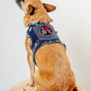 NYC Denim Dog Harness (Dog & Co. Exclusive)