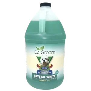 Crystal White Whitening Shampoo 1 Gallon by EZ-Groom