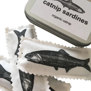Organic Catnip Sardines Toy