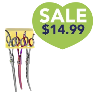 Secure Stick 3 Shear Holder Yellow by PetStore.Direct