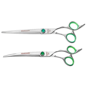 Wakizashi Stainless 8.5" Straight and Curve Shear Set by Geib
