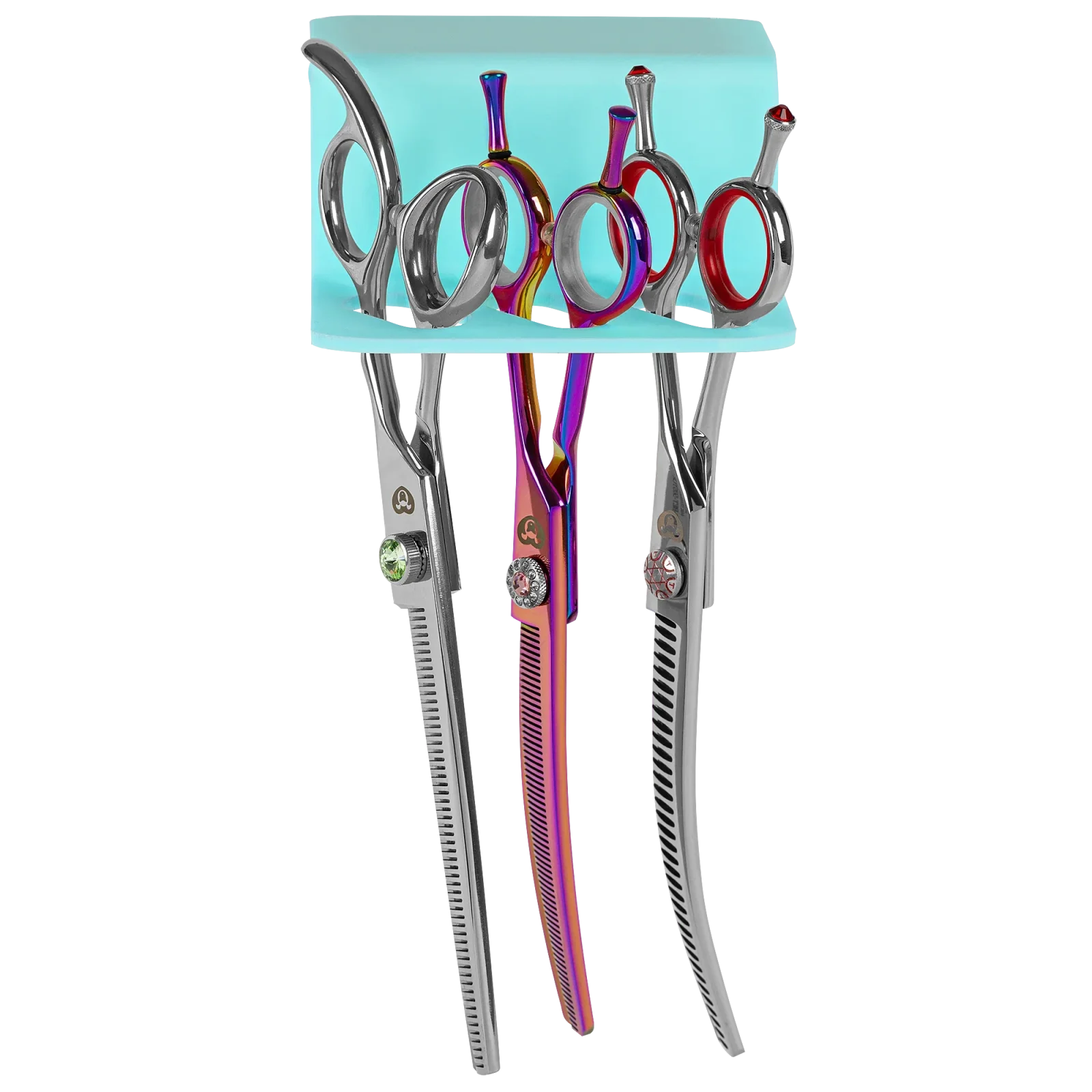 Secure Stick 3 Shear Holder Aqua by PetStore.Direct - Image 2
