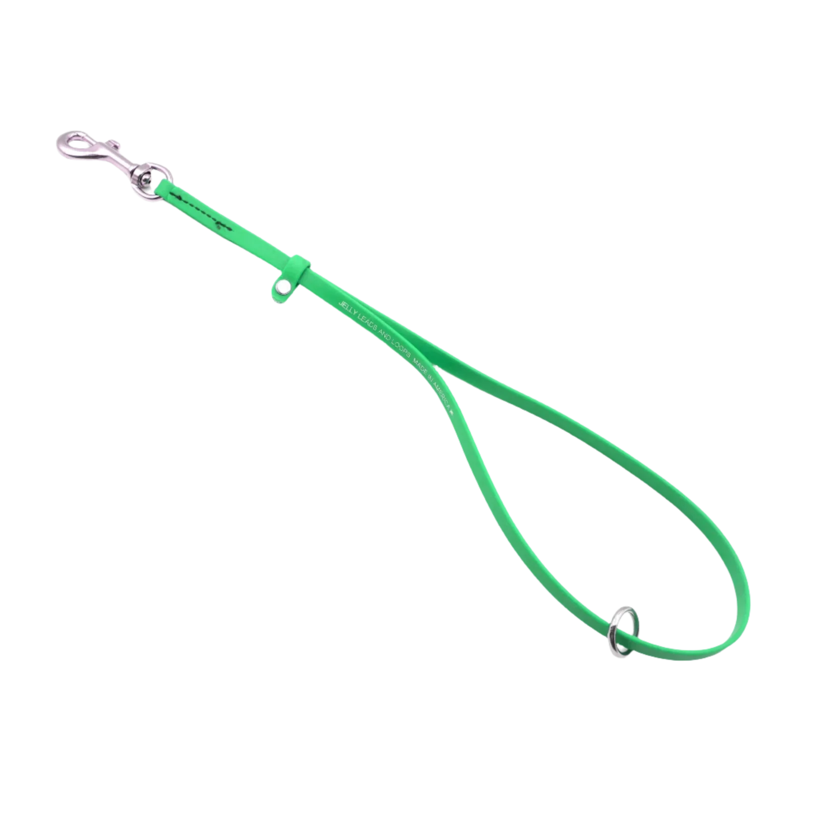 Grooming Loop 3/8"x18" With Ring Lime Green by Jelly Pet