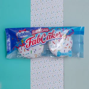 Birthday Fabcake Plush Dog Toy