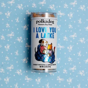 I Love You A Latke Soft & Chewy Holiday Dog Treats