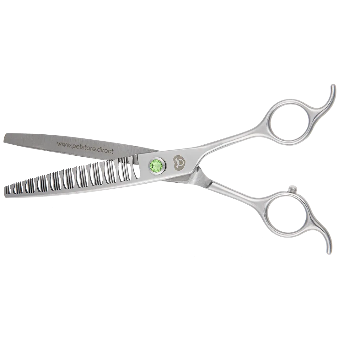7.5" 39 Teeth Curved Hybrid Thinning Blenders by PetStore.Direct