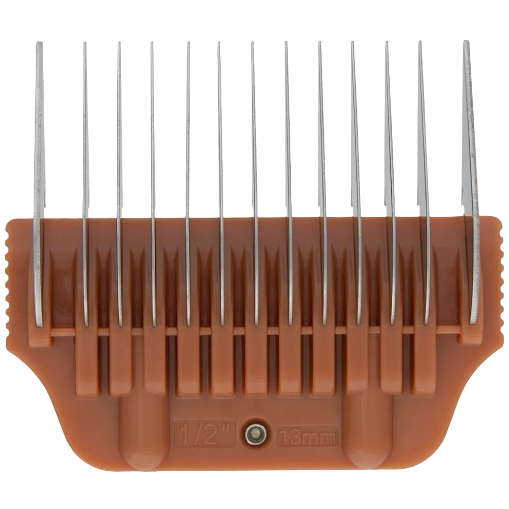 #1 1/2″ Brown Wide Snap on Comb by PetStore.Direct