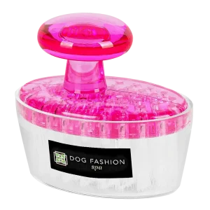 Pink Face and Paw Brush by Dog Fashion Spa