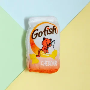 Gofish Cheddar Plush Catnip Toy