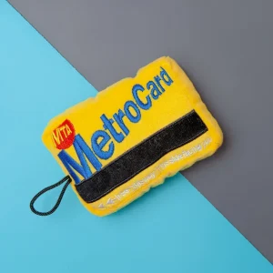 MTA MetroCard Plush Dog Toy