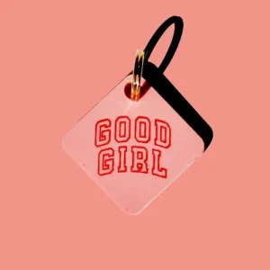Good Girl Acrylic Pet Tag