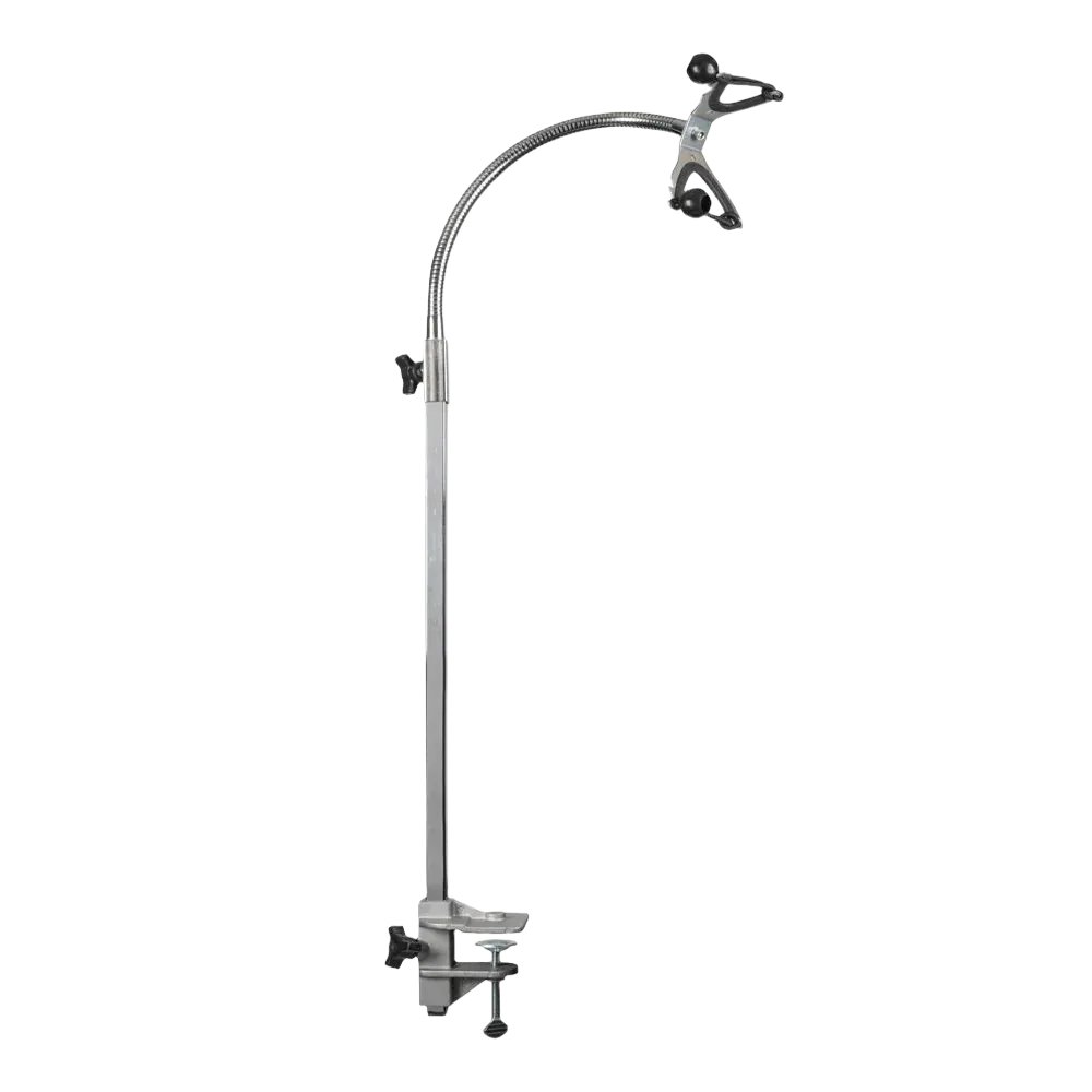 Dryer Holder Set with Mini Arm and Standard Clamp by Groomer's Helper