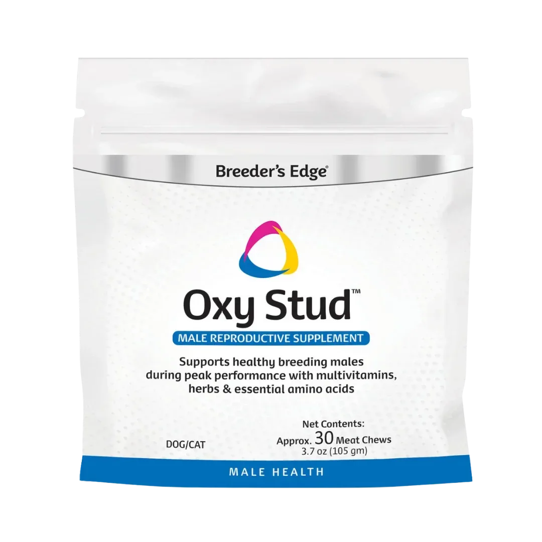 Oxy Stud Meat Chews 30ct by Breeder's Edge