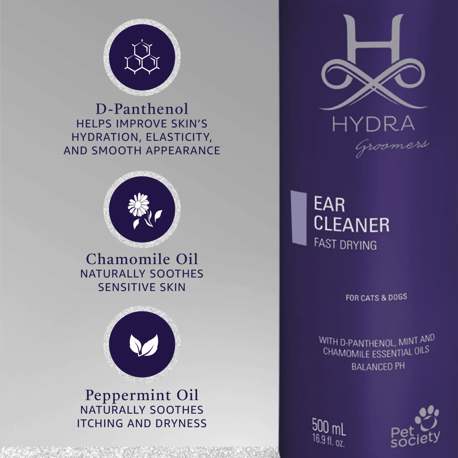 Ear Cleaner for Dogs and Cats by Hydra - Image 2