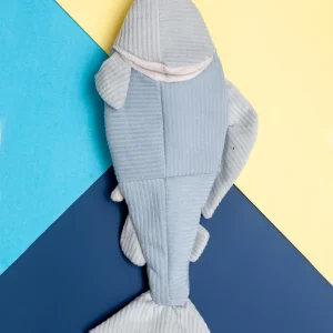 2-IN-1 Burrow + Snuggle Trout Fish Dog Toy (FINAL SALE)