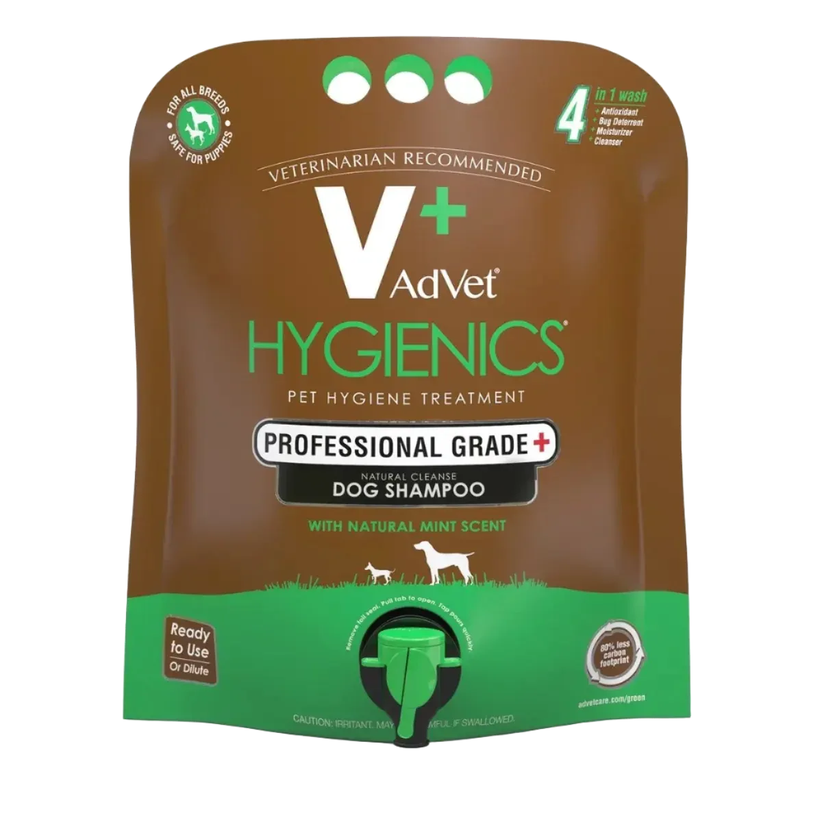 Pro Grade+ 16:1 Naturally Medicated Shampoo Flex Bag by Advet