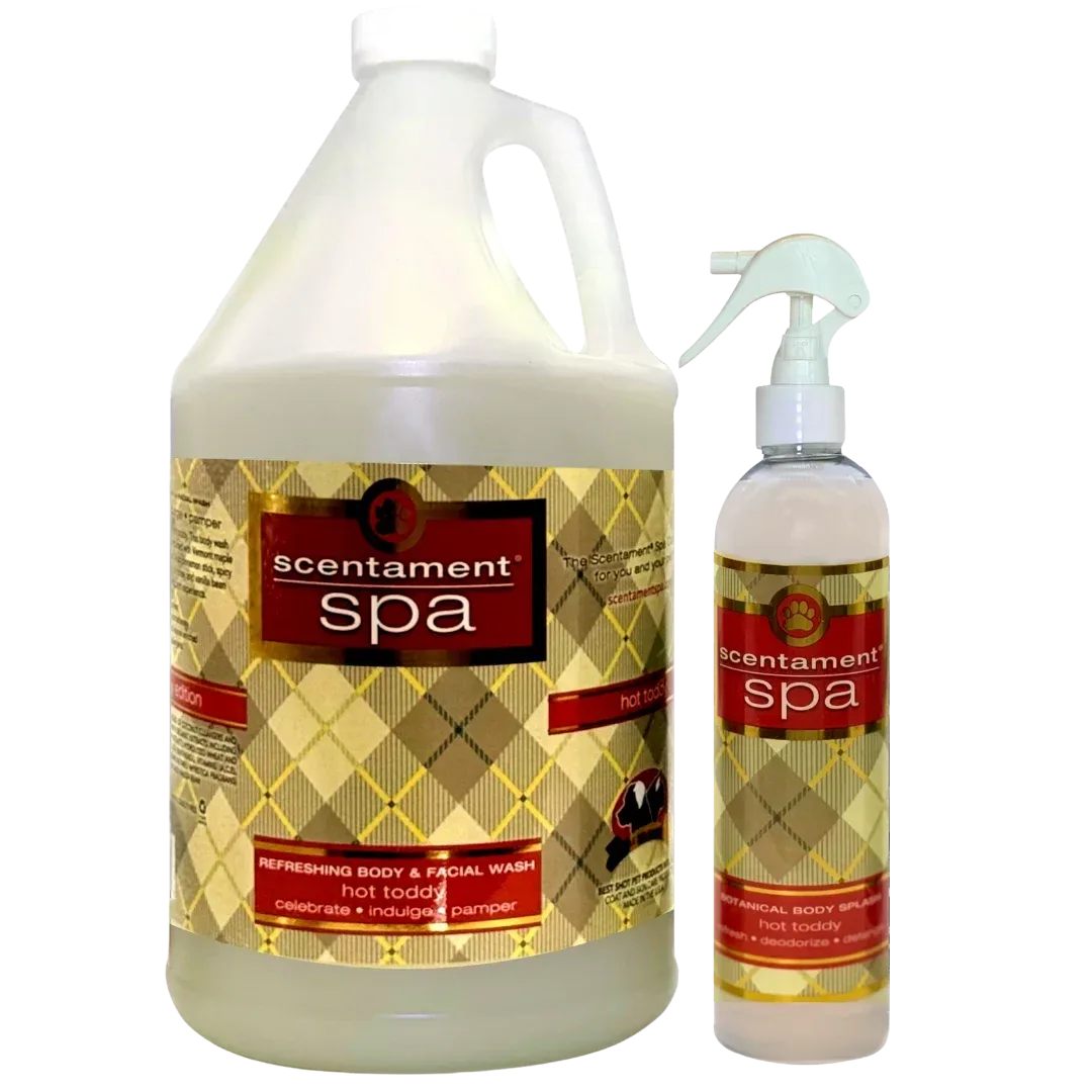Hot Toddy 1Gallon Shampoo Scentament Spa and Cologne 8oz by Best Shot