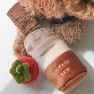 Tomato Soup Nosework Dog Toy