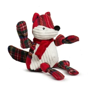 Tartan Fox Knottie Dog Plush Toy