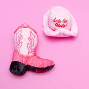 Kitty Cowgirl Catnip Crinkle Toy (FINAL SALE)