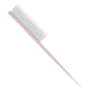 7" Pink Rat Tail Dematting Comb by PetStore.Direct