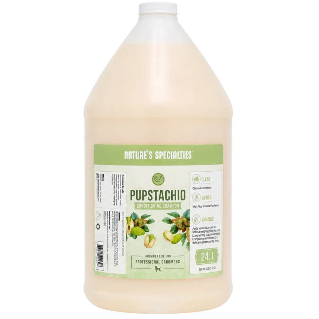 Pupstachio Conditioning Shampoo Gallon and Cologne 8oz by Nature's Specialties - Image 2