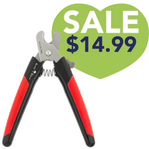 Nail Trimmer Black and Red by Aussie Dog