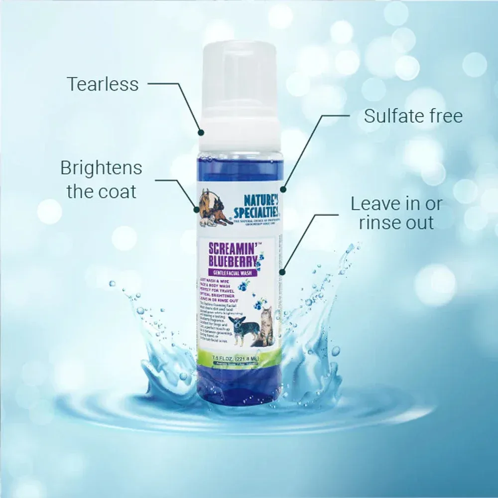 Screamin BlueBerry Waterless Shampoo 7.5oz by Nature's Specialties - Image 2