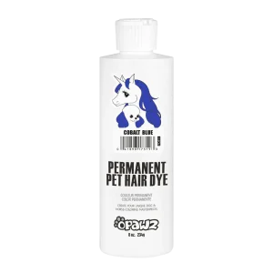 Permanent Dog Hair Dye Cobalt Blue 8oz by Opawz