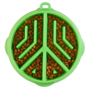 Fun Feeder Peace Grn MD - The Companion Brands Company LLC dba Outward Hound
