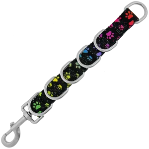 Extenders Rainbow Pretty Paws Regular Snap Single Sided by Groom Loop