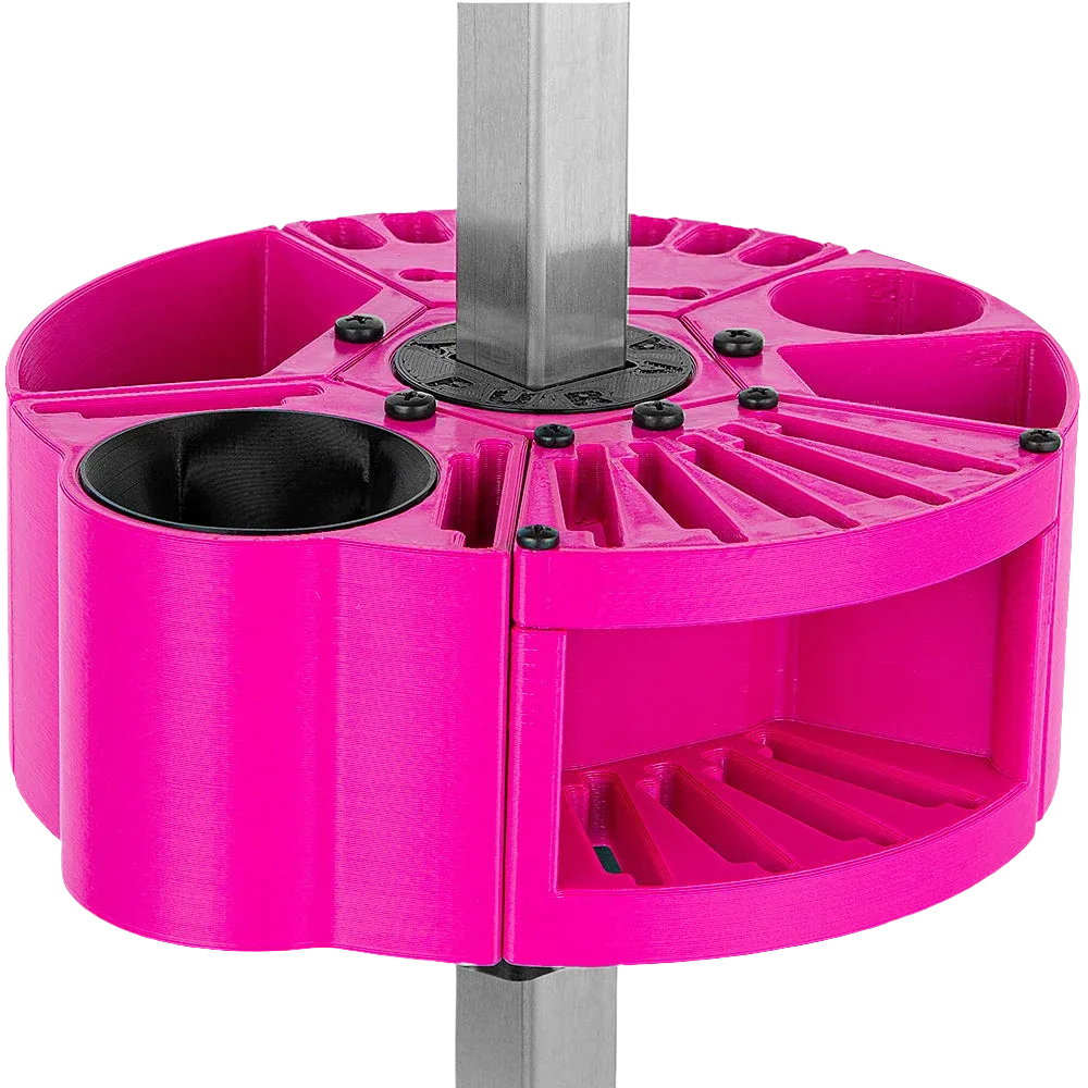 Houndabout Round Tool Magenta by Vanity Fur - Image 2