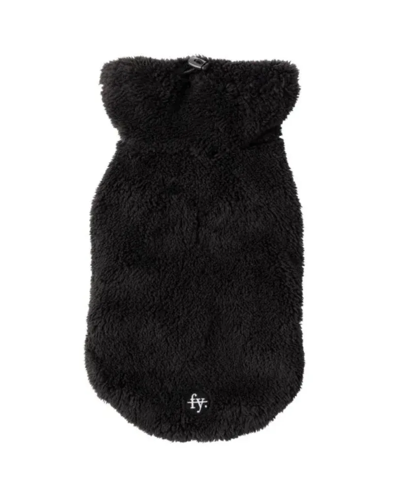 Turtle Teddy Dog Fleece in Carbon Black (FINAL SALE) - Image 2