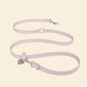 You Mean the World To Me Dog Leash in Lilac (FINAL SALE)