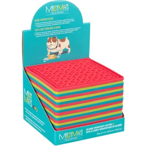 Messy Mutts Dog Lickin Mat 20 ct Center Display