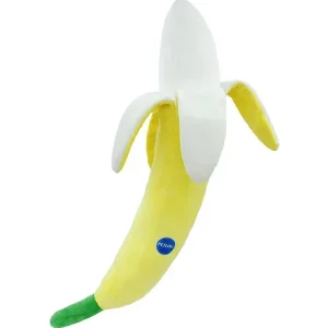 Big Banana Squeaky Plush Dog Toy (29")