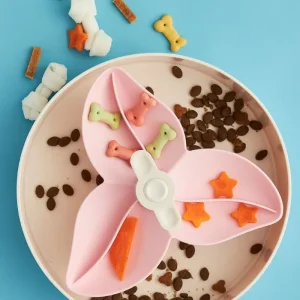 SPIN Interactive Slow Feeder in Pink