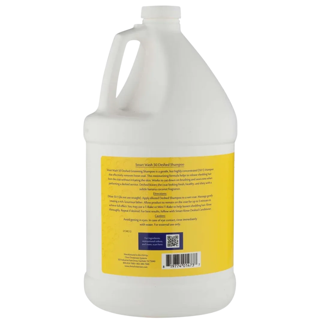 Smart Wash50 Deshed Shampoo Gallon by Chris Christensen - Image 2