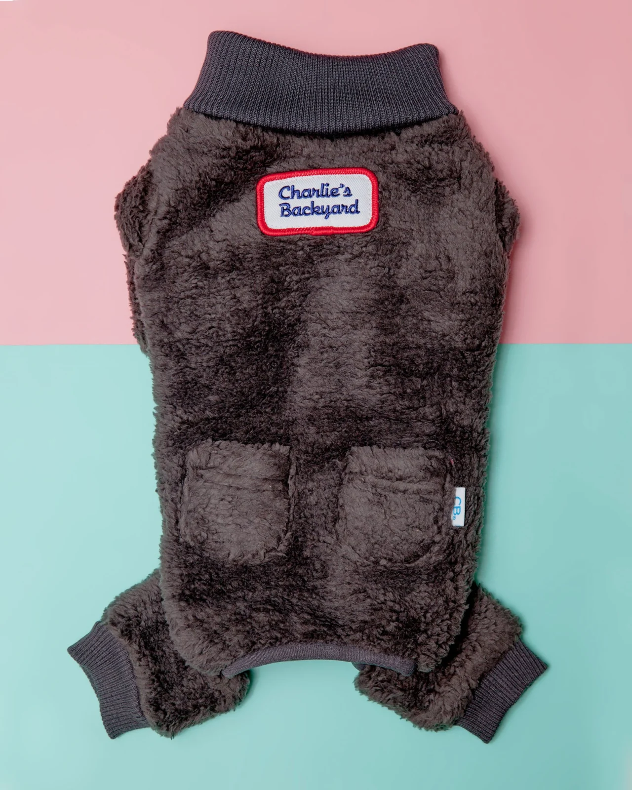 Monster Warmer Dog Onesie in Grey((CLEARANCE))