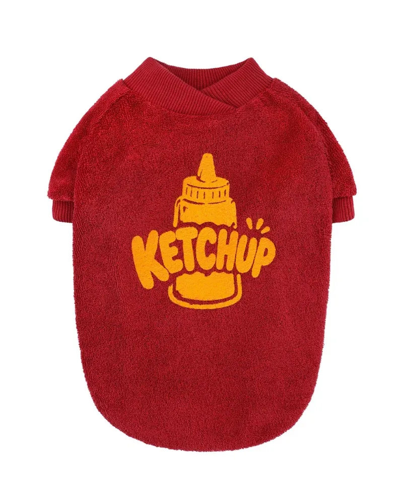 Sauce Tee for Dogs (in Ketchup)