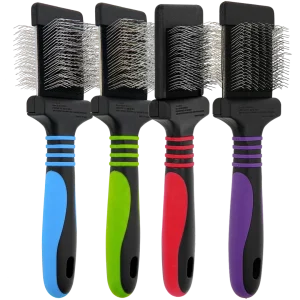 Set of 4 Mini Slicker Brushes by Dog Fashion Spa