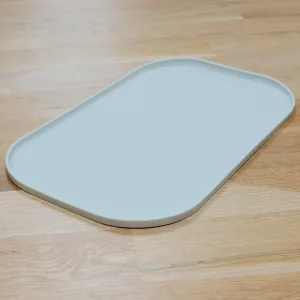 Basic Dog Placemat in Dove Grey