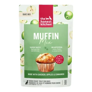 The Honest Kitchen Dog Muffin Mix Made with Chicken Apples & Cinnamon 7.5oz. Pouch