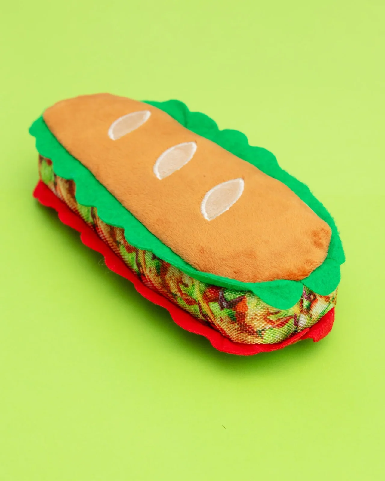 3-in-1 Sandwich Plush + Tennis Ball Dog Toy (FINAL SALE)