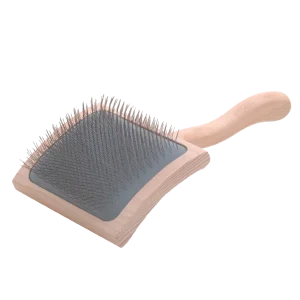 Mark Curved Back Large Slicker Brush by Chris Christensen